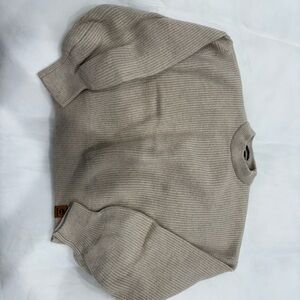 Timberland Women’s Cream Lambswool Blend Sweater